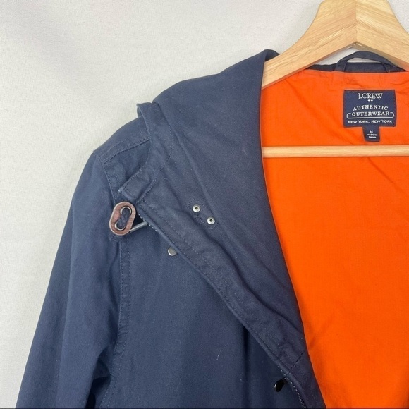 J. Crew Navy Blue Range Cargo Utility Jacket M - Picture 3 of 5